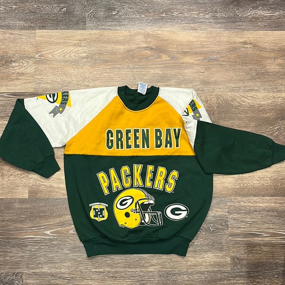 Shirts | Vintage Green Bay Packers Crewneck | Poshmark